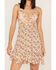 Image #3 - Free People Women's Adella Floral Print Sleeveless Slip Mini Dress, Pink, hi-res
