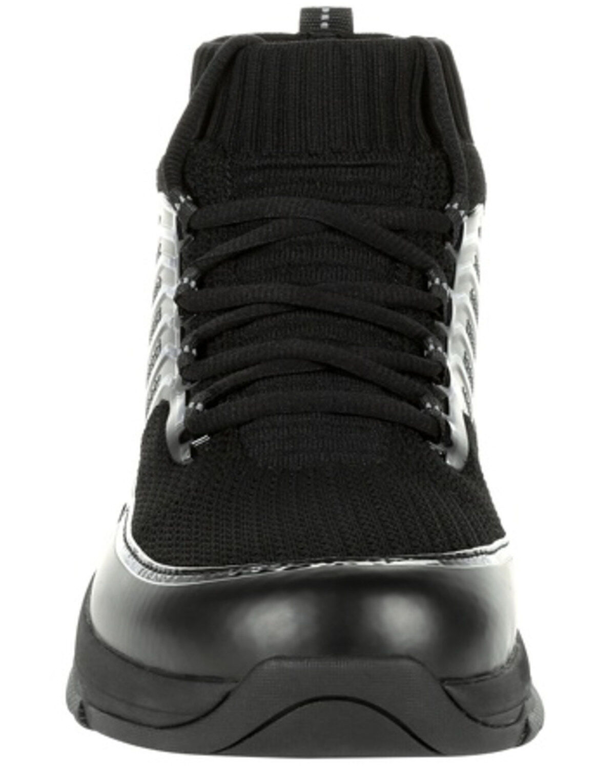 Image #5 - Rocky Men's Code Blue Knit Serive Boots - Soft Toe, Black, hi-res