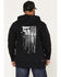 Image #1 - Ariat Men's FR Durastretch New Rig Life Full Zip Hooded Jacket, Black, hi-res