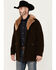 Image #3 - Cody James Men's Legacy II Quilted Coat, Chocolate, hi-res