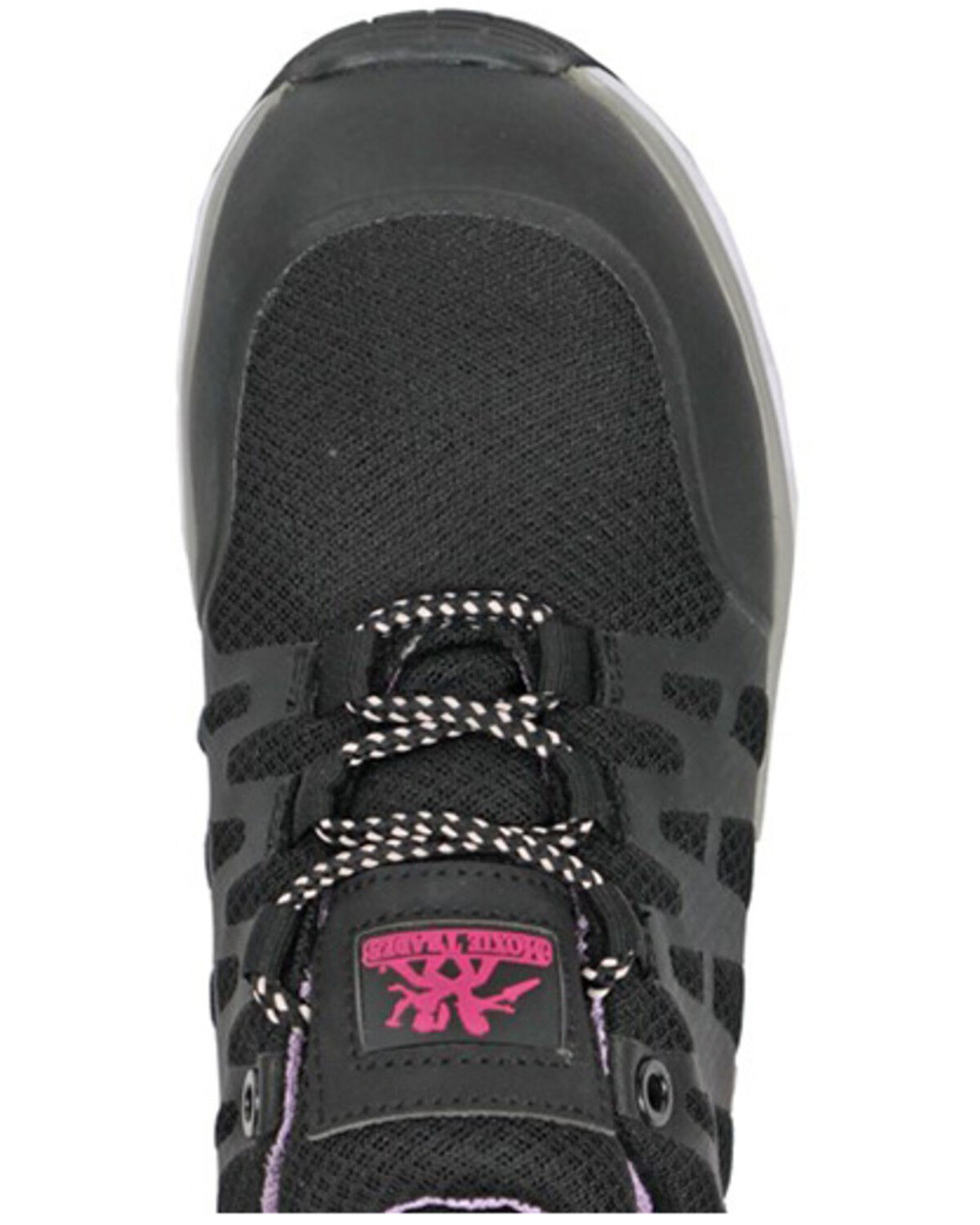 Image #6 - Hoss Women's Exhilarator Breathable Work Shoes - Composite Toe, Black, hi-res