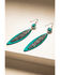Image #2 - Idyllwind Women's Light As A Feather Turquoise Earrings, Turquoise, hi-res