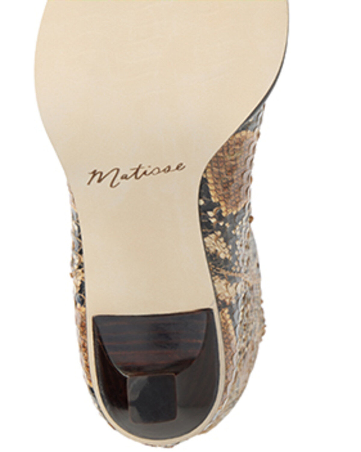 Image #7 - Matisse Women's Carlos Snake Print Tall Fashion Boots - Snip Toe, Brown, hi-res