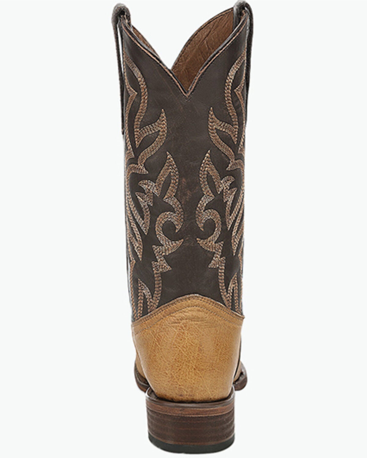 Image #4 - Circle G Men's Exotic Full Quill Ostrich Western Boots - Round Toe, Yellow, hi-res