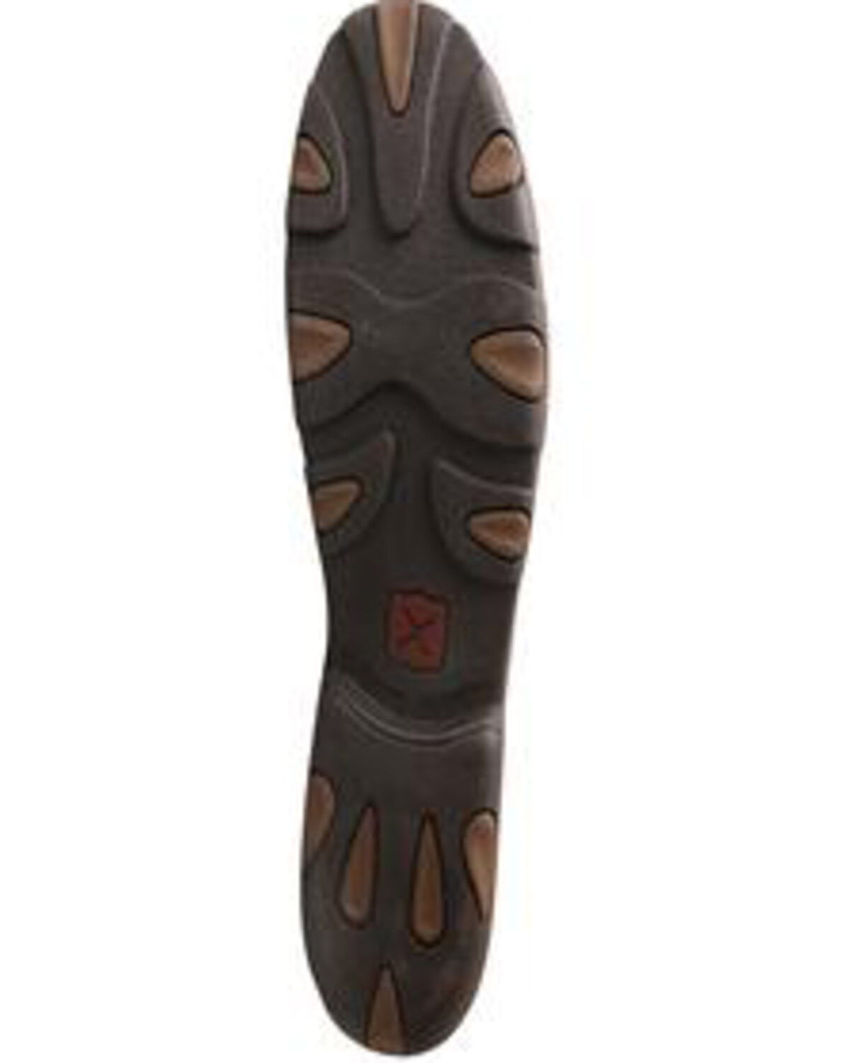 Image #6 - Twisted X Men's Work Chukka Driving Mocs - Alloy Toe, Brown, hi-res