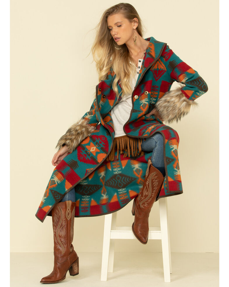 Tasha Polizzi Women S Park City Blanket Coat Boot Barn