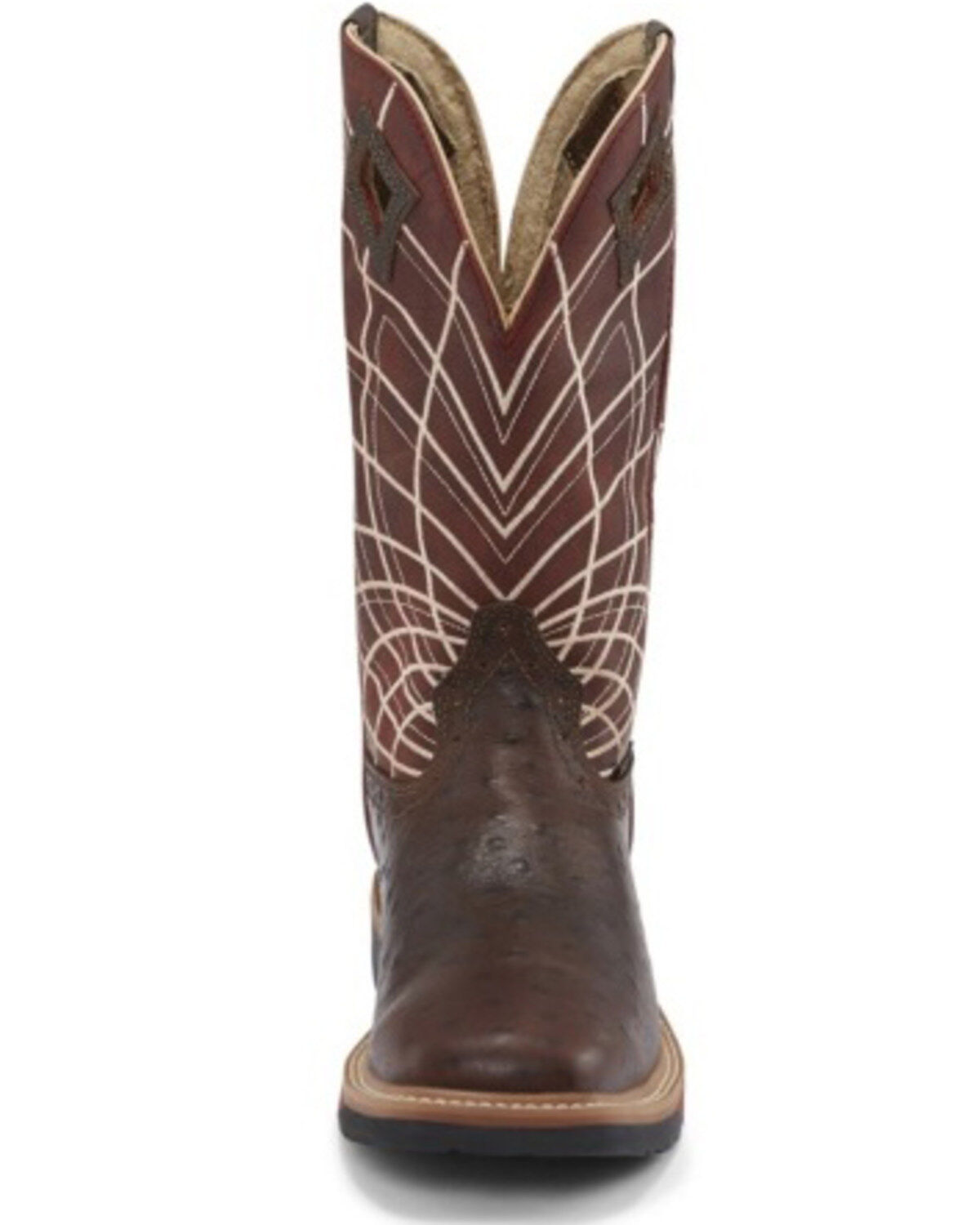 ostrich work boots