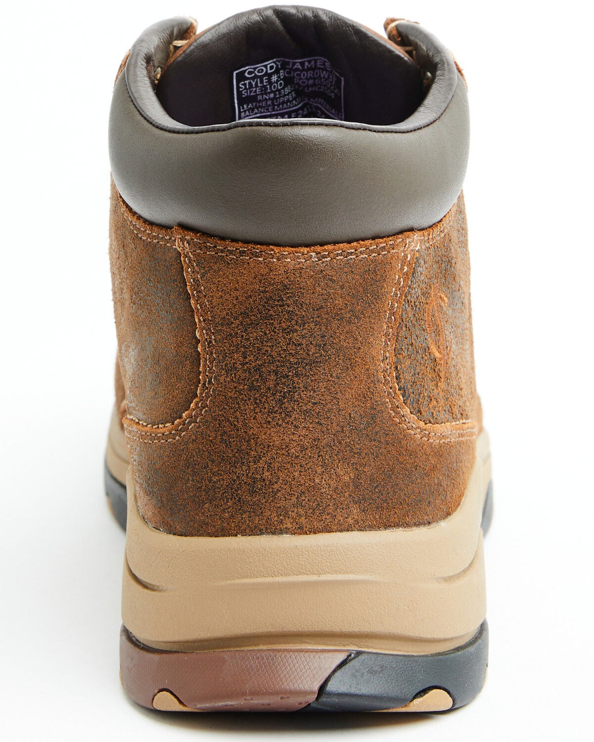 Image #5 - Cody James Men's Driver Moc Shoes - Composite Toe, Brown, hi-res