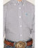 Image #3 - Ariat Boys' Geo Print Long Sleeve Button-Down Western Shirt, White, hi-res