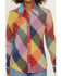 Image #3 - Wrangler X Lainey Wilson Women's Harlequin Long Sleeve Snap Western Shirt, Multi, hi-res
