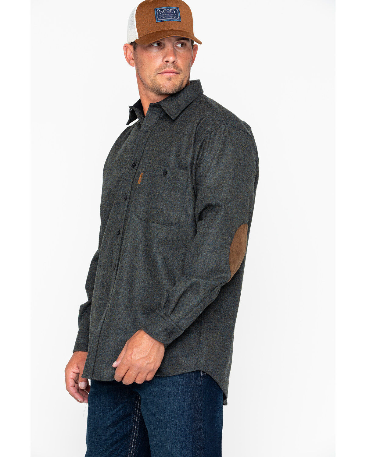 Product Name:  Pendleton Men's Harley Plaid Print Trail Long Sleeve Flannel Shirt