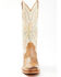 Image #4 - Shyanne Women's Cantina Western Boots - Square Toe, White, hi-res