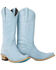 Image #1 - Lane Women's Emma Jane Tall Western Boots - Snip Toe, Blue, hi-res