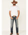 Image #1 - Ariat Men's M4 Kentucky Stockton Stretch Relaxed Straight Jeans, , hi-res