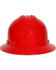 Radians Men's Quartz Full Brim Hard Hats , Red, hi-res