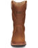 Image #4 - Chippewa Men's Thunderstruck Blonde Pull On Waterproof Soft Work Boots - Round Toe, Lt Brown, hi-res