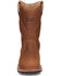 Image #4 - Chippewa Men's Thunderstruck Blonde Pull On Waterproof Soft Work Boots - Round Toe , Lt Brown, hi-res