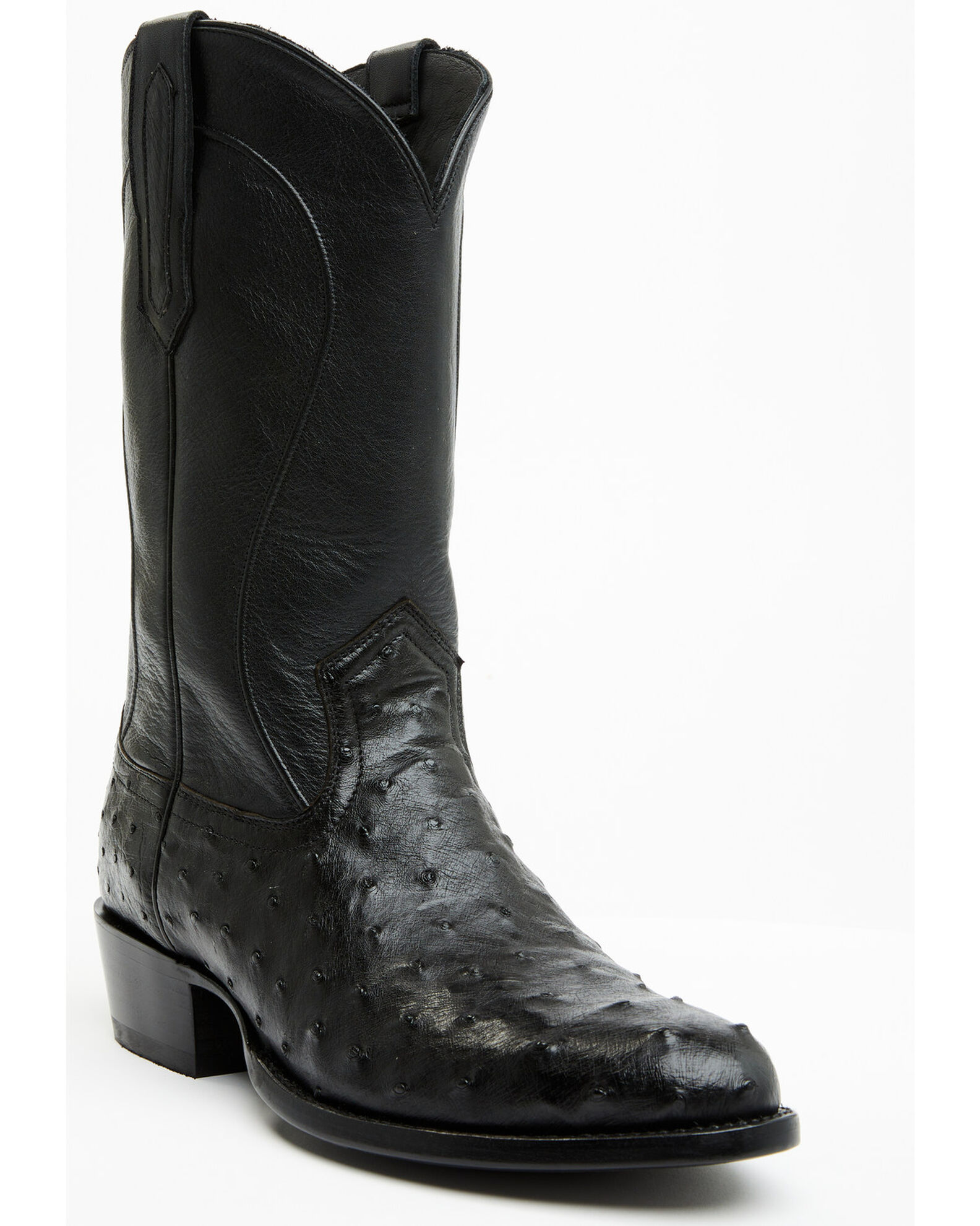 Cody James Black 1978 Men s Chapman Exotic Full Quill Ostrich Western Boots Round Toe Boot Barn