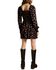 Image #2 - Saltwater Luxe Women's Ralph Floral Print Long Sleeve Mini Dress, Black, hi-res