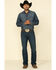 Image #1 - Cody James Men's Saguaro Dark Wash Stretch Slim Bootcut Jeans , Blue, hi-res