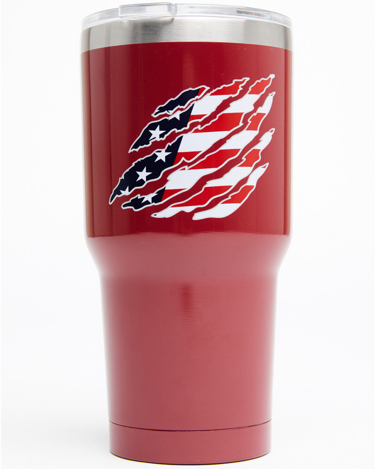 Image #1 - Boot Barn Slasher Flag Tumbler, Red, hi-res