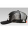 RopeSmart Men's Hawg Gear Embroidered Mesh-Back Ball Cap , Black, hi-res