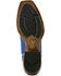 Image #5 - Ariat Women's Salina Performance Western Boots - Square Toe, Blue/white, hi-res