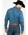 Image #2 - Wrangler Men's Wrinkle Plaid Small Multi Plaid Long Sleeve Western Shirt , , hi-res