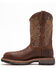 Image #3 - Ariat Brown Croc Print Workhog Waterproof Work Boots - Composite Toe, , hi-res
