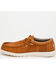 Image #3 - HEYDUDE Men's Wally Classic Shoes - Moc Toe, Tan, hi-res