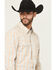 Image #2 - Cody James Men's Tanhue Plaid Print Long Sleeve Snap Western Shirt - Big, Sand, hi-res
