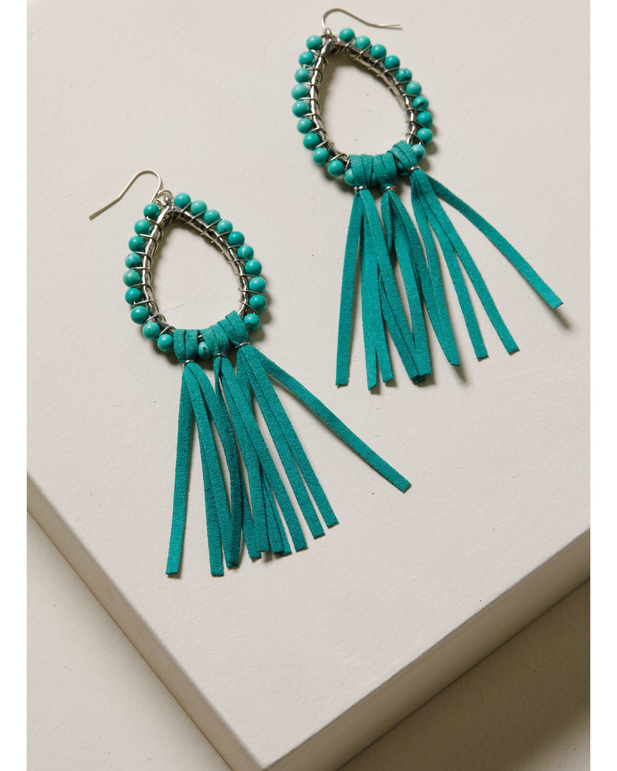 Idyllwind Women's Move Like Me Fringe Earrings, Turquoise, hi-res