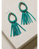 Idyllwind Women's Move Like Me Fringe Earrings, Turquoise, hi-res