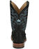 Image #5 - Justin Men's Ocean Front Exotic Pirarucu Western Boots - Broad Square Toe, Black, hi-res