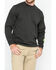 Carhartt Men's Loose Fit Heavyweight Long Sleeve Logo Graphic Work T-Shirt, Bark, hi-res