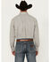 Image #4 - George Strait by Wrangler Geo Print Long Sleeve Button-Down Stretch Western Shirt, White, hi-res