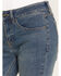 Image #2 - Rock & Roll Denim Women's Medium Wash Mid Rise Sculpted Vintage Bootcut Stretch Denim Jeans, Medium Wash, hi-res