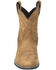 Image #4 - Smoky Mountain Women's Daisy Distressed Western Boots - Round Toe, Brown, hi-res