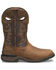 Double H Men's Wilmore Waterproof Pull On Work Boot - Composite Toe, Brown, hi-res