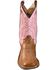 Old West Youth Girls' Canyon Western Boots - Square Toe, Tan, hi-res