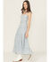 Image #1 - Show Me Your Mumu Women's Light Wash Lainey Sleeveless Denim Midi Dress, , hi-res