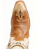 Image #6 - Corral Women's Honey Horseshoe Overlay Western Boots - Snip Toe, Honey, hi-res