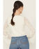 Image #4 - Idyllwind Women's Lacey Scoop Neck Bell Sleeve Crochet Top, Ivory, hi-res
