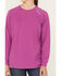 Image #3 - Ariat Women's Rebar Heat Fighter Essential Long Sleeve Work Tee, Purple, hi-res