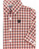 Image #2 - Cinch Infant Boys' Plaid Print Long Sleeve Button Down Shirt, Pink, hi-res