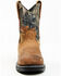 Cody James Boys' Real Tree Camo Work Boot - Round Toe , Brown, hi-res
