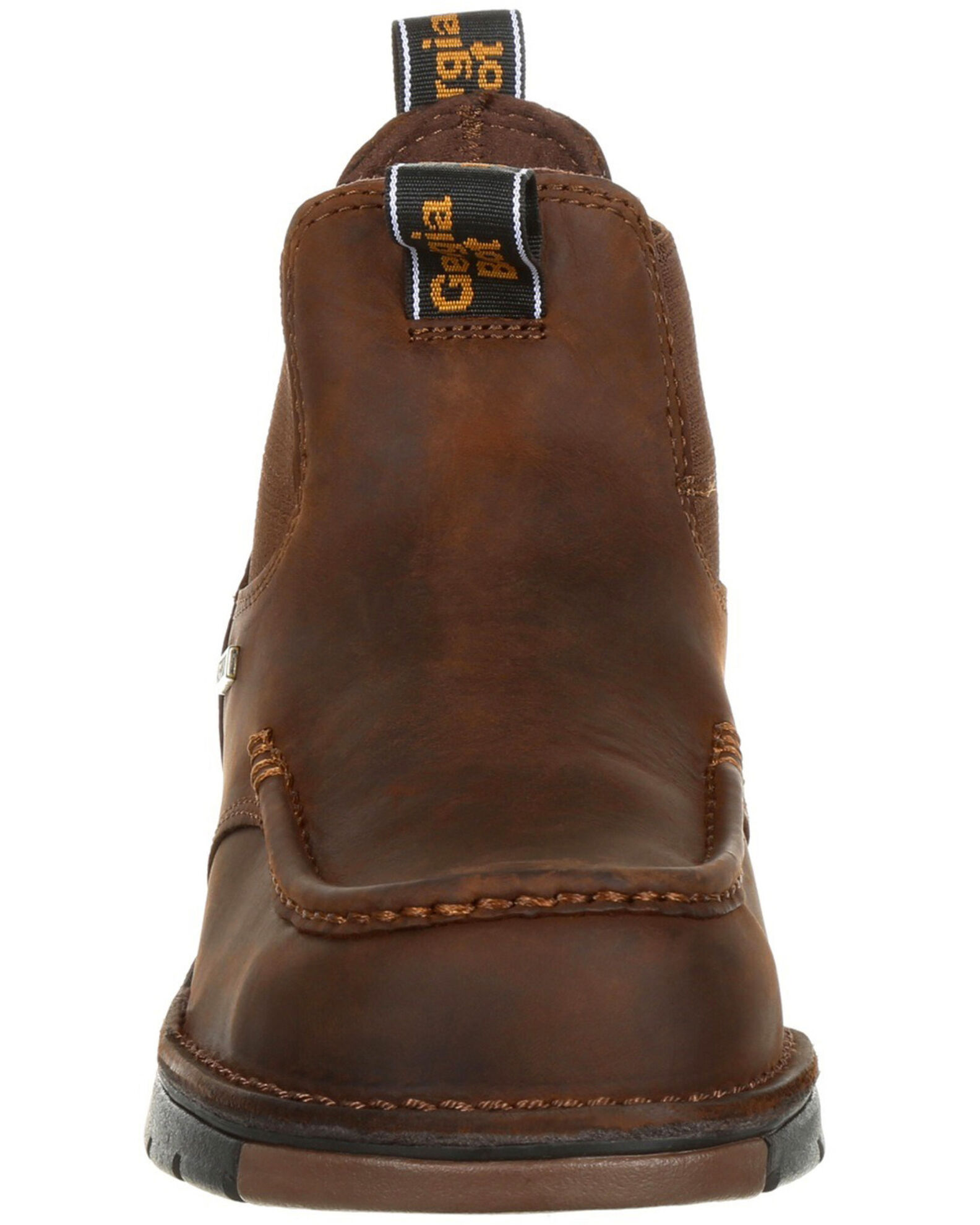 Georgia Boot Men s Chelsea Waterproof Work Boots Moc Toe Boot Barn