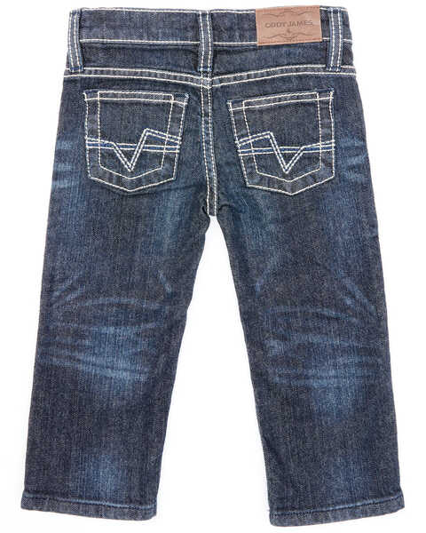 Image #3 - Cody James Toddler Boys' Night Hawk Medium Wash Mid Rise Stretch Relaxed Bootcut Jeans, Blue, hi-res
