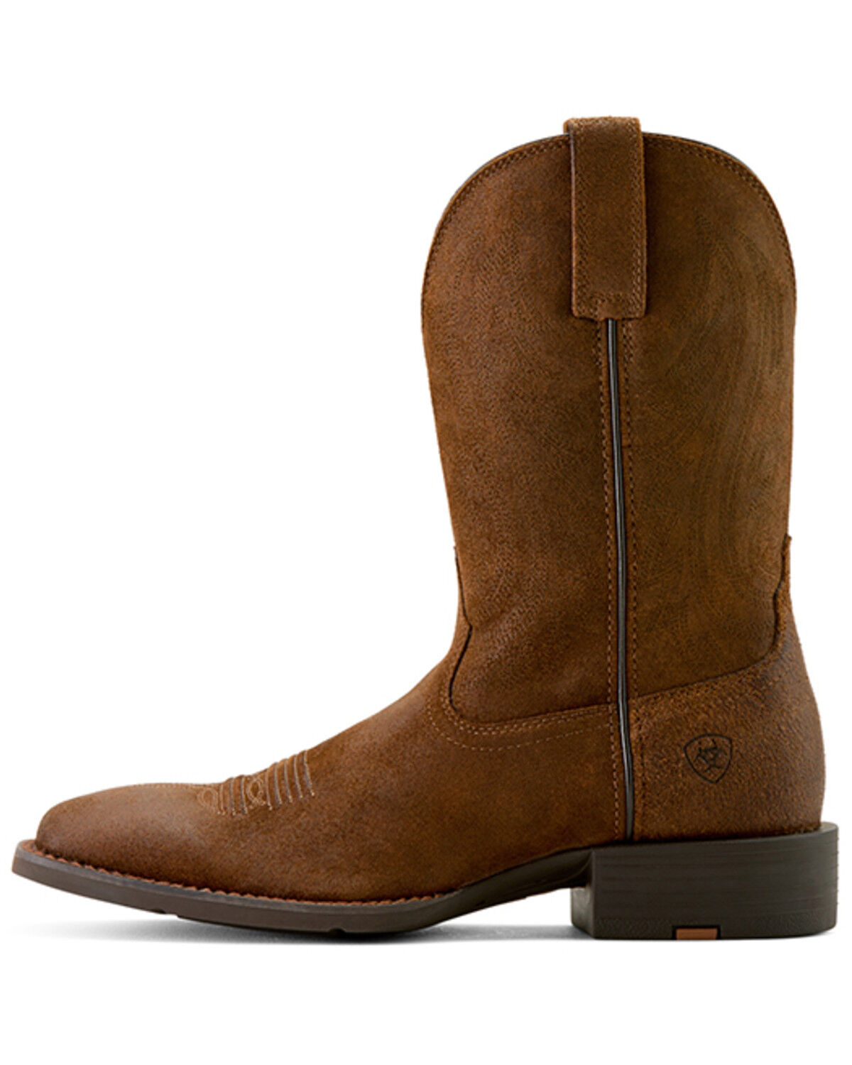 Image #2 - Ariat Men's Sport Big Country Roughout Performance Western Boots - Broad Square Toe, Brown, hi-res