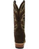 Image #5 - Dan Post Men's Becker Western Boots - Round Toe, Dark Brown, hi-res